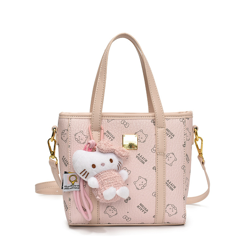 Ženska bucket torbica s printom, crossbody/rameni stil, 2025 novi model