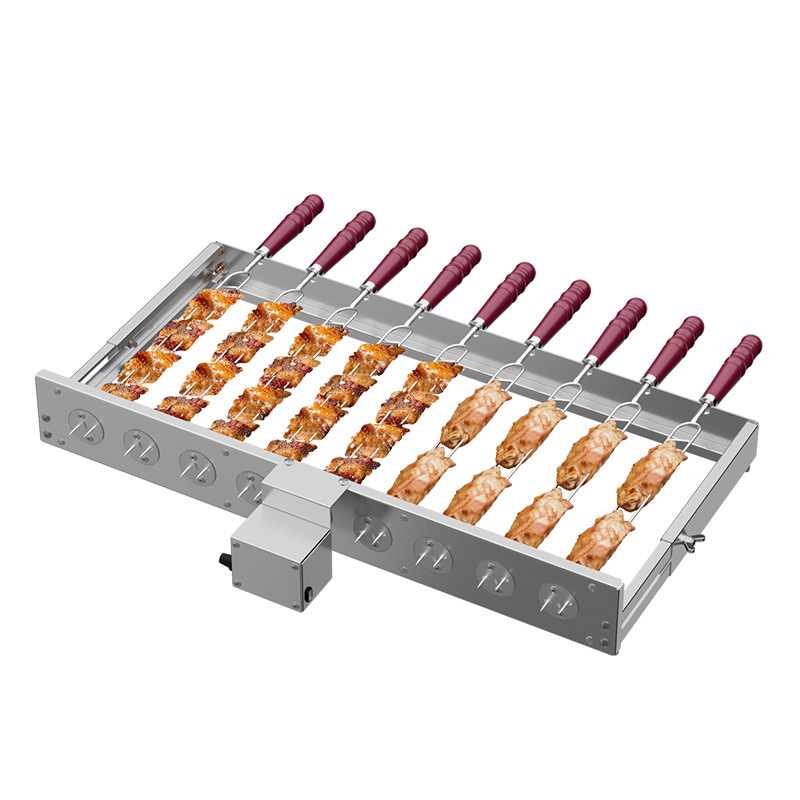 Butterfly grătar pentru BBQ cu întoarcere automată, suport U pentru frigărui, 5V, compatibil cu power bank