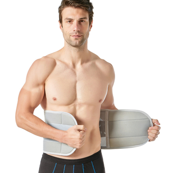 Sport derékvédő, méret Plusz, légáteresztő, könnyű és meleg, levehető rögzítővel