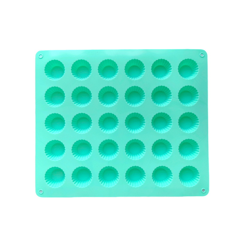 Formă din silicon pentru coacere, cu 30 de cavități, matriță 3D pentru prăjituri și ciocolată, pentru fursecuri, formă neregulată