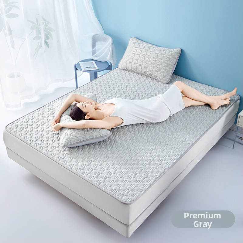 Set de trei piese din latex natural cu Ice Silk, Clasa A, covoraș răcitor pentru uz casnic
