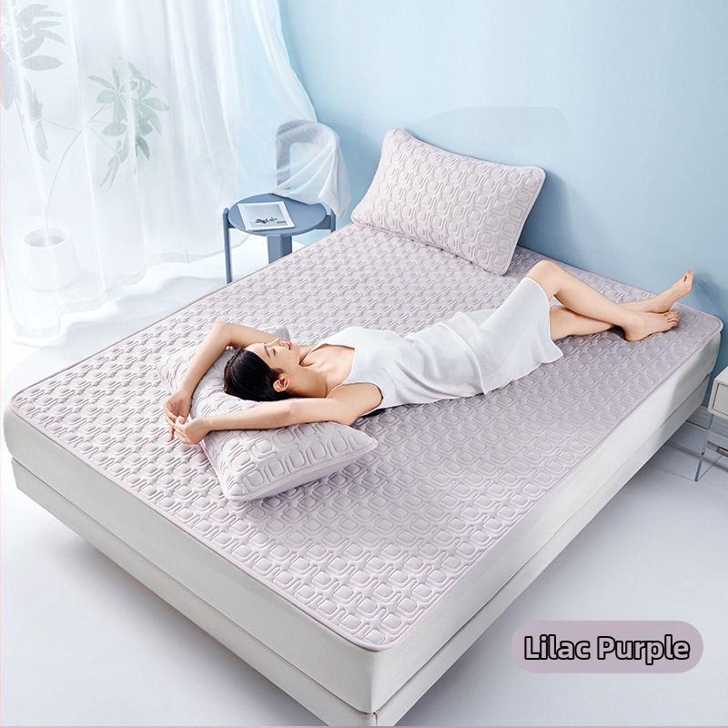 Set de trei piese din latex natural cu Ice Silk, Clasa A, covoraș răcitor pentru uz casnic