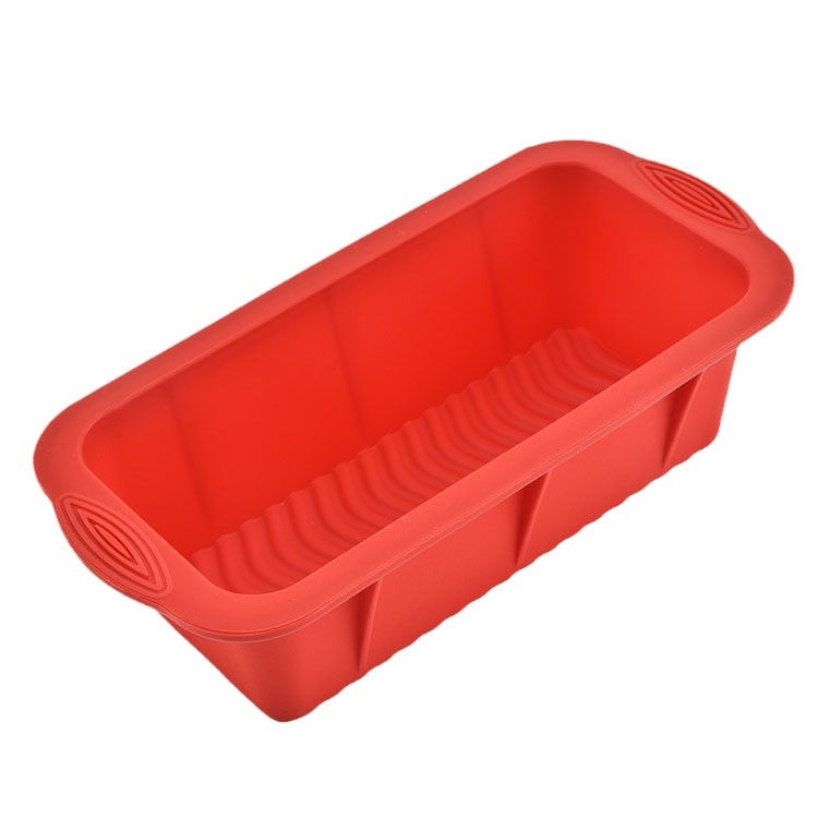 Formă dreptunghiulară din silicon pentru prăjituri, rezistentă la temperaturi înalte