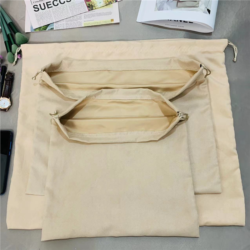 Geantă de depozitare pentru călătorii cu șnur – organizator cilindric pentru haine, genți din piele și accesorii, protecție împotriva umezelii din flanelă, material 600D Oxford