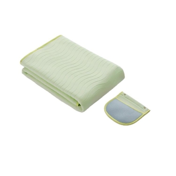 Saltea de pat pliabilă din ice silk, răcire instantanee, lavabilă la mașină, vară, potrivită pentru pat de 1,5–1,8 m