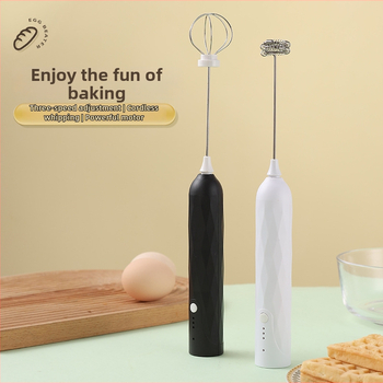 Spumător electric pentru lapte și mixor de ouă, compact, reîncărcabil, de uz alimentar