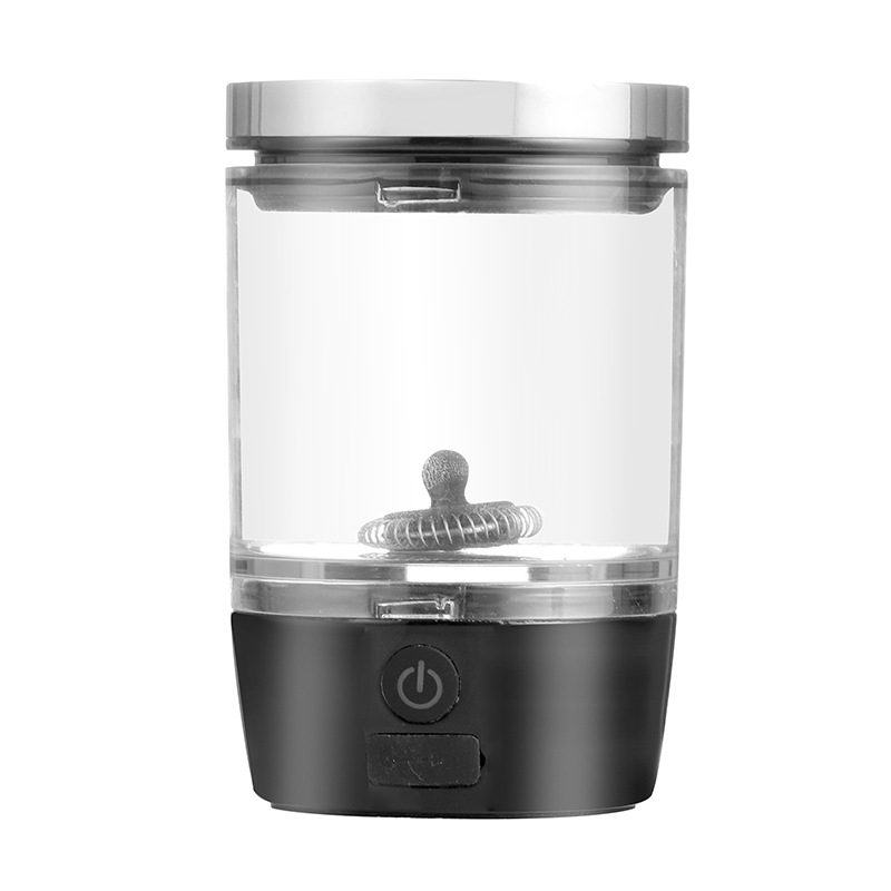 Mini spumator de lapte automate portabil pentru latte art, potrivit pentru drumeții în aer liber și utilizare acasă