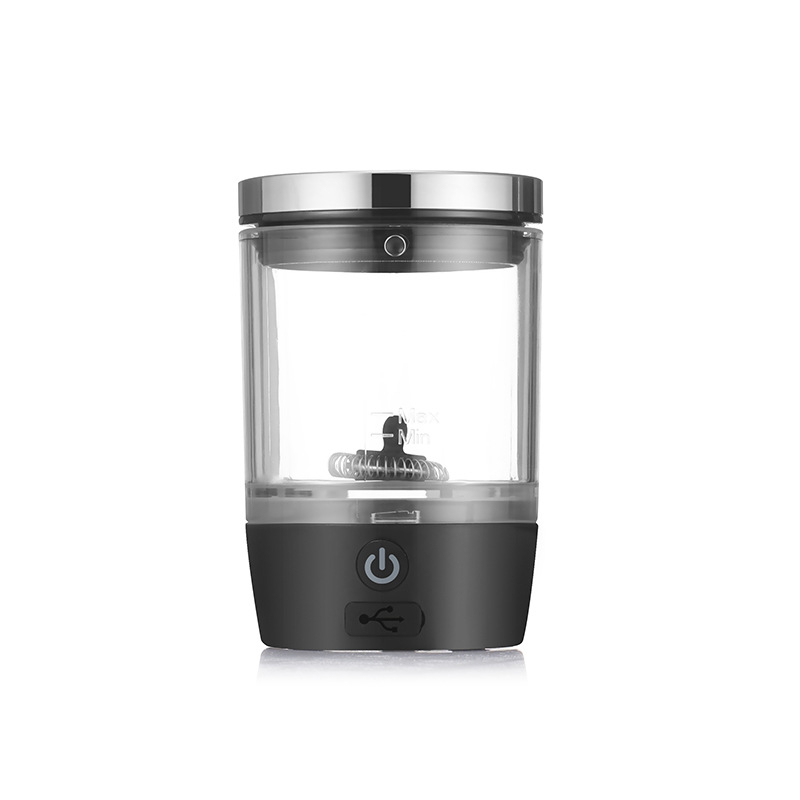 Mini spumator de lapte automate portabil pentru latte art, potrivit pentru drumeții în aer liber și utilizare acasă