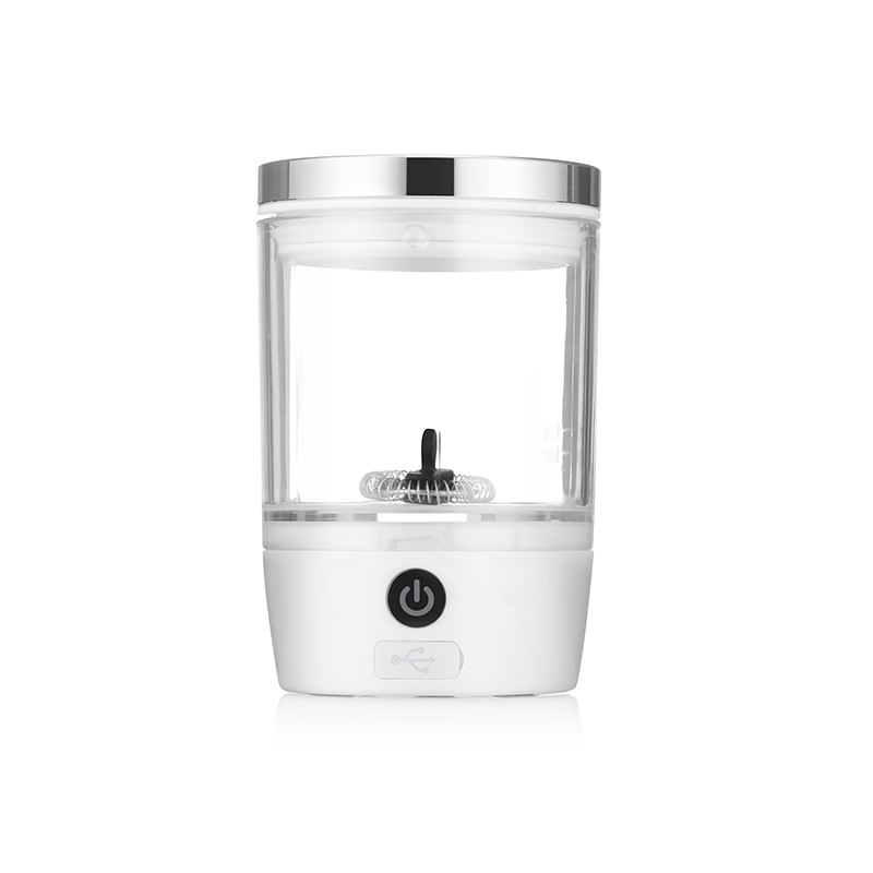 Mini spumator de lapte automate portabil pentru latte art, potrivit pentru drumeții în aer liber și utilizare acasă