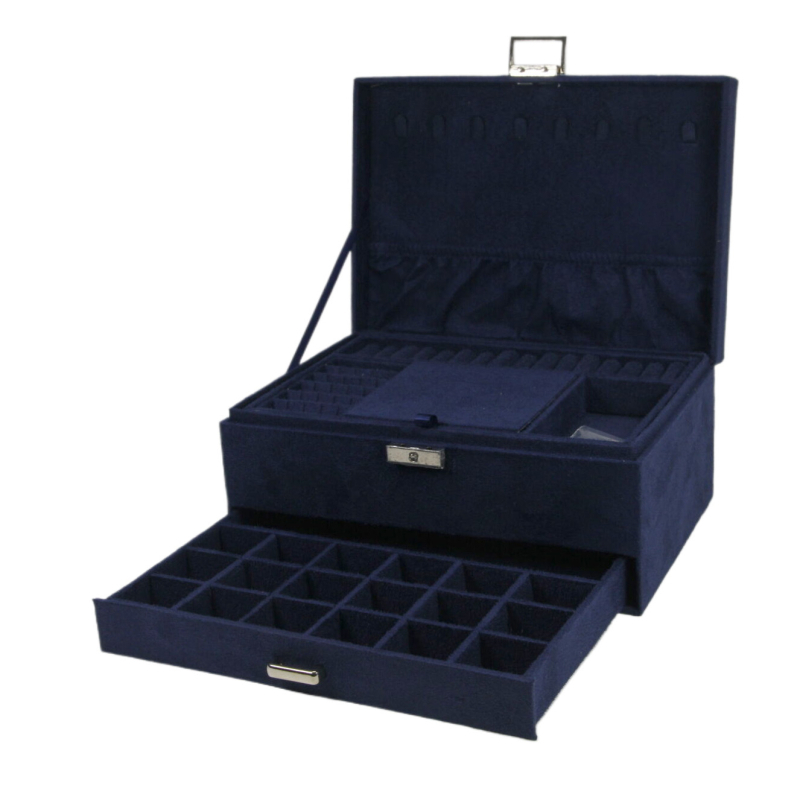 Organizator nakita za stol, velik kapacitet, višeslojni, vintage minimalistički dizajn, za prstenje, naušnice i ogrlice
