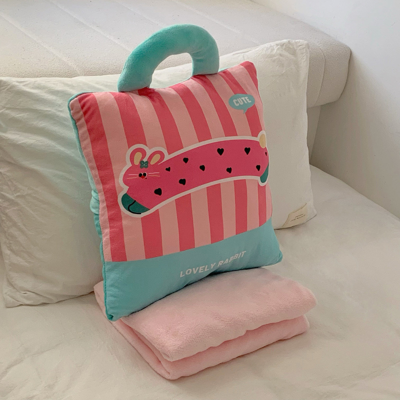 Dopamine Puppy 2-σε-1 μαξιλάρι και παχύ ριχτάρι, διπλής χρήσης μαξιλάρι για τον καναπέ, μαξιλάρι ύπνου