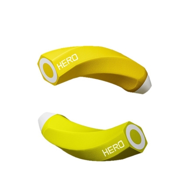 Radieră hexagonală Hero pentru creioane – fără reziduuri, suprafață curată, nu lasă urme, design desen animat, netoxică, 66×17 mm, material TPE, pentru elevi