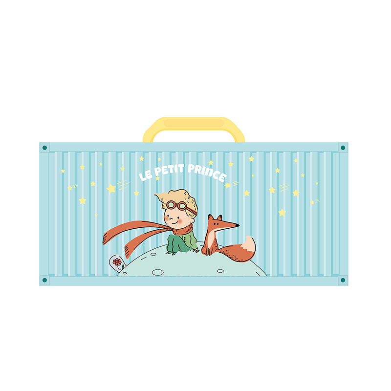 Cutie cadou pătrată din hârtie, cu design desen animat, pentru zodia Șarpe; potrivită pentru ziua de naștere, Lună Plină și sărbătoarea a 100 de zile; cutie goală.