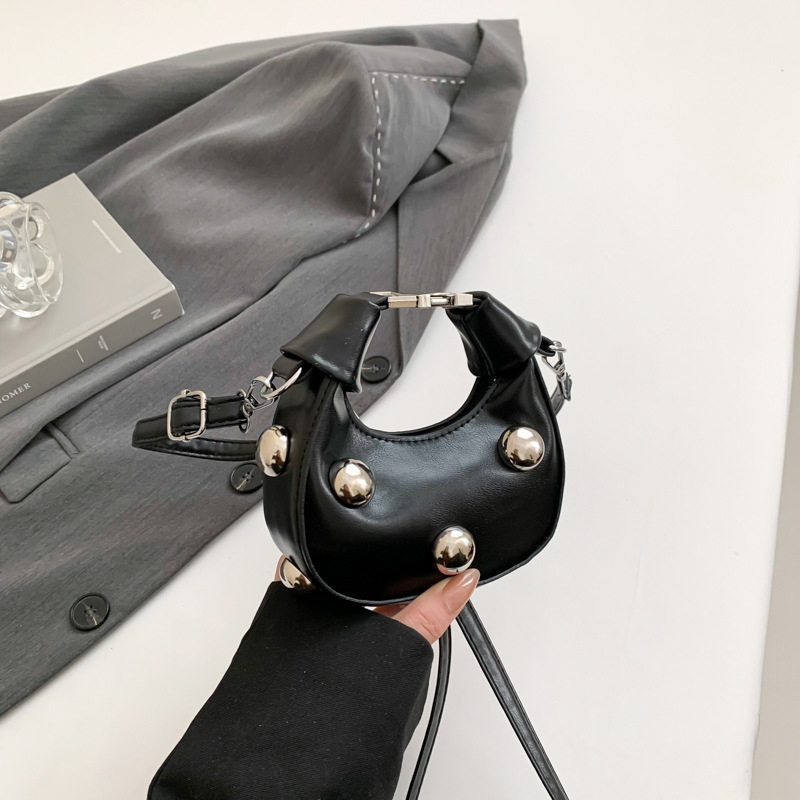 Ženska mini PU kožna crossbody torbica, proljeće 2025, moderan stil