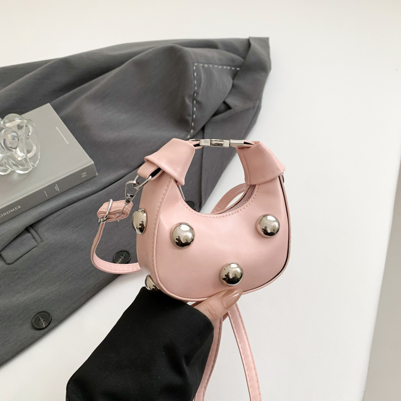 Ženska mini PU kožna crossbody torbica, proljeće 2025, moderan stil