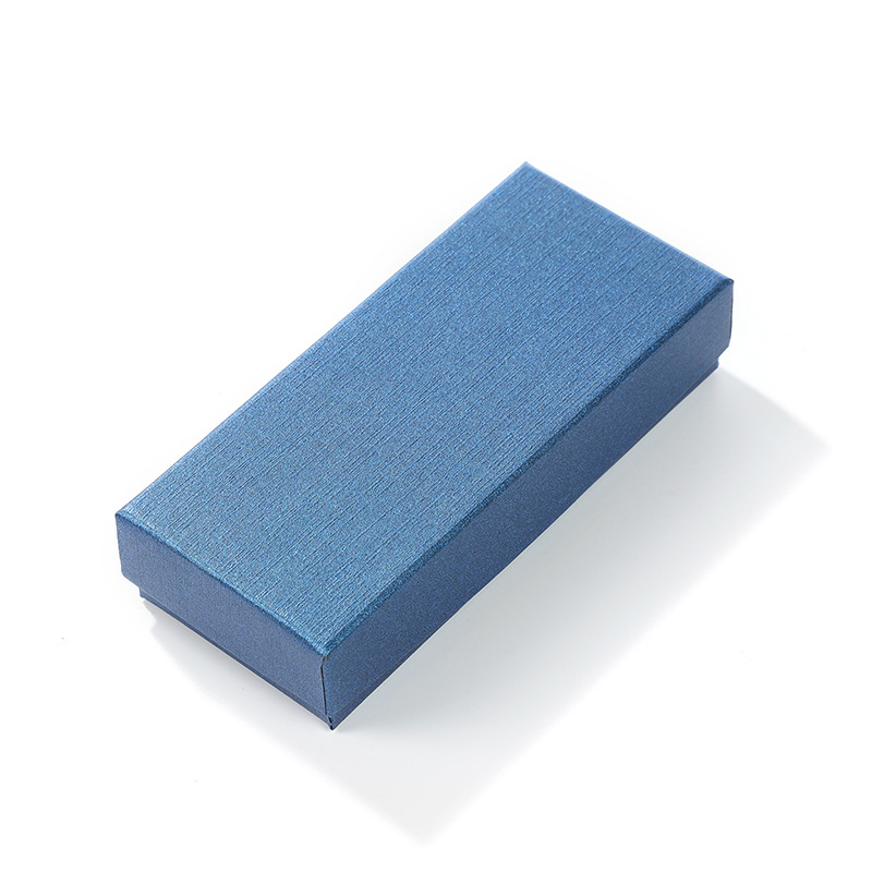 Monokromatska kutija za pohranu nakita i satova za prstenje i ogrlice, dimenzije 14.5 × 6.4 × 3.2 cm