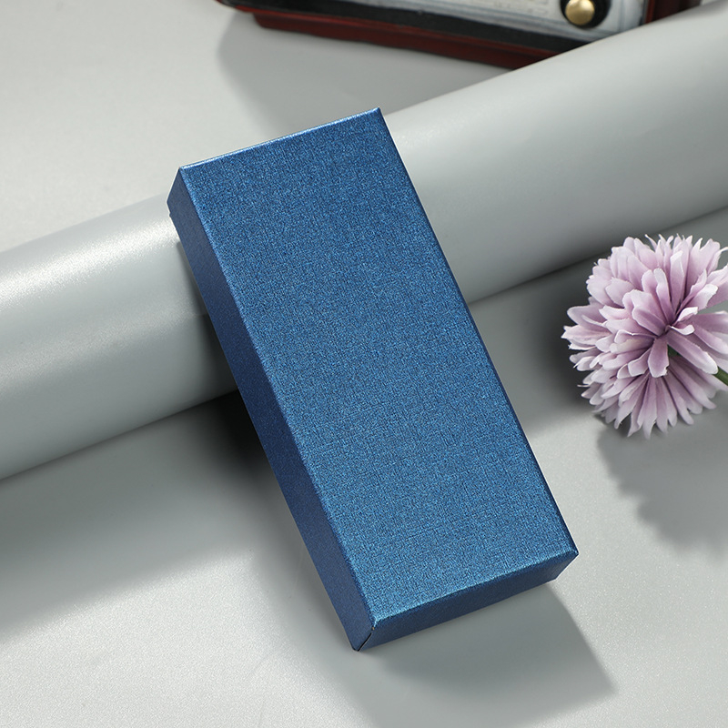 Monokromatska kutija za pohranu nakita i satova za prstenje i ogrlice, dimenzije 14.5 × 6.4 × 3.2 cm