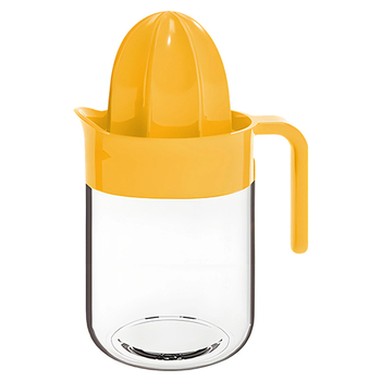 Storcător manual de citrice cu separator de pulpă, presă compactă de uz casnic pentru portocale, lămâi și rodie