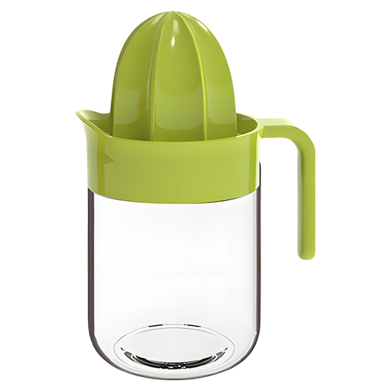 Storcător manual de citrice cu separator de pulpă, presă compactă de uz casnic pentru portocale, lămâi și rodie