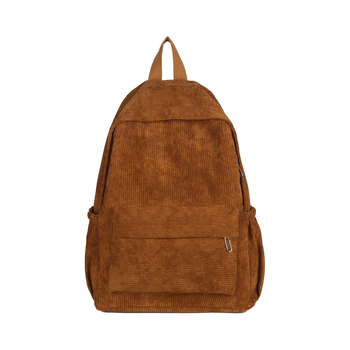 Ruksak u japanskom stilu Harajuku, corduroy, svakodnevno korištenje, unisex, 20–35L, 14-inčni prijenosno računalo