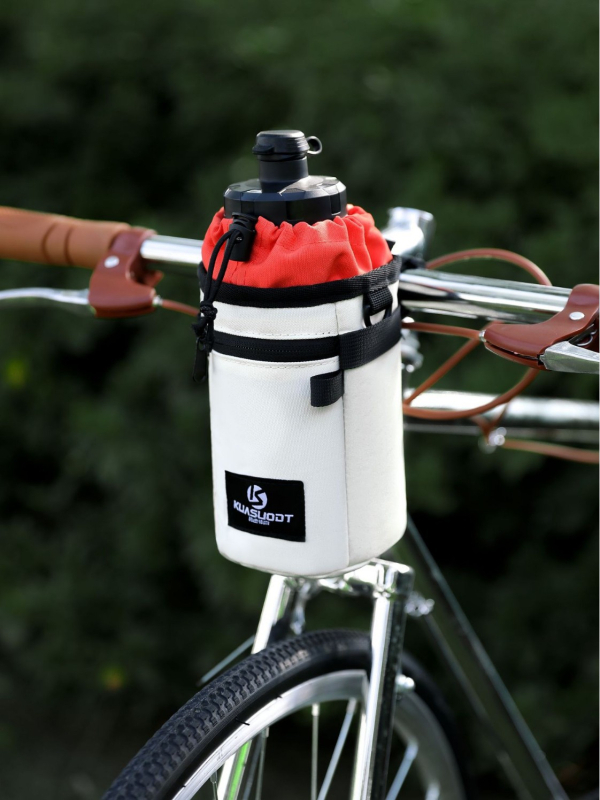 Izolirana torba za bocu za bicikle i motocikle, prijenosna 1.2 L, otporna na padove, za outdoor putovanja.