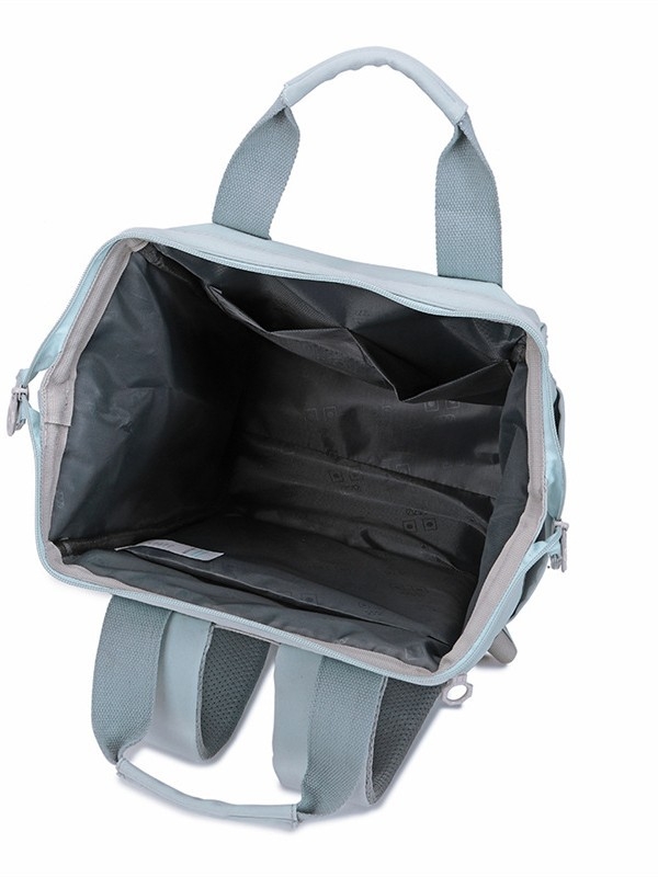 Nova jednostavna ruksak velikog kapaciteta za žene, 20 L, za 10-inčni laptop, gradski minimalistički stil, Oxford platno