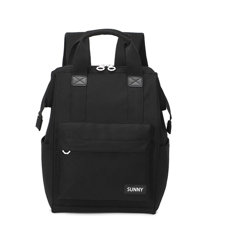 Nova jednostavna ruksak velikog kapaciteta za žene, 20 L, za 10-inčni laptop, gradski minimalistički stil, Oxford platno