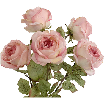 Buchet de trandafiri artificiali pentru decor interior — sufragerie, masă de dining și hol