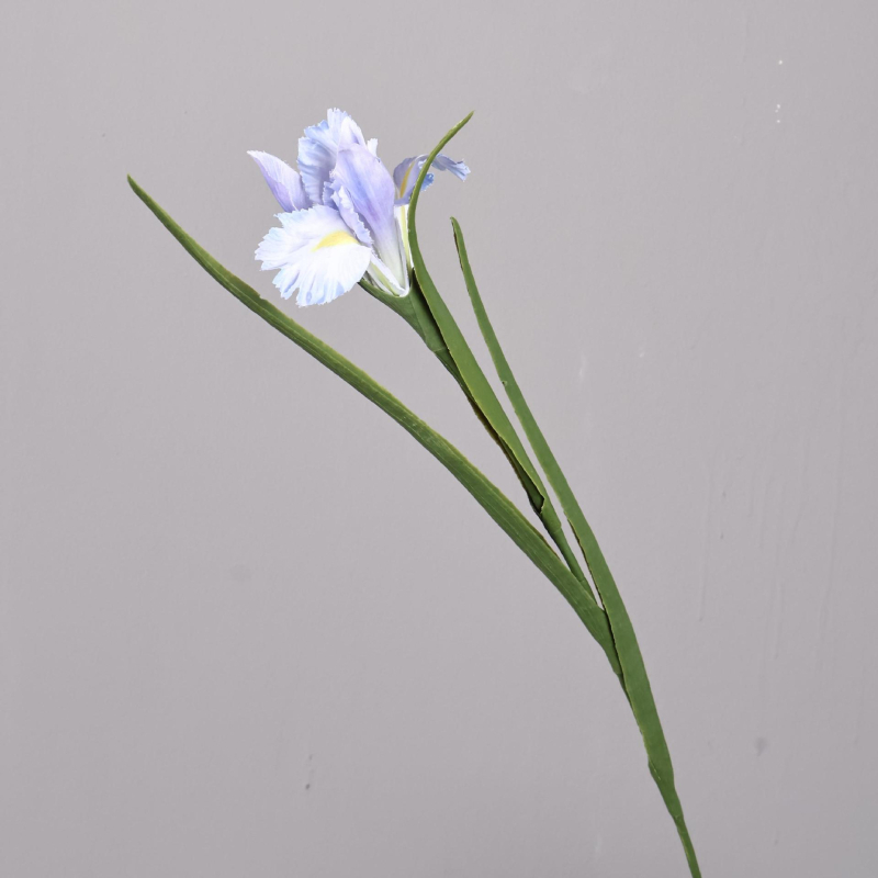 Flori artificiale iris din mătase pentru decorul sufrageriei, plante în ghiveci, aranjamente pentru nunți și spații hoteliere