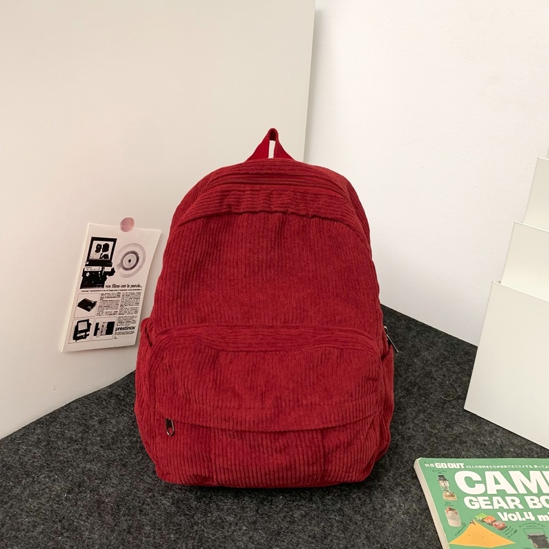 Japanski stil minimalistički ruksak od Cordury, jednobojan, korejskog stila, za srednju školu i studente, lagan, gradski casual ruksak