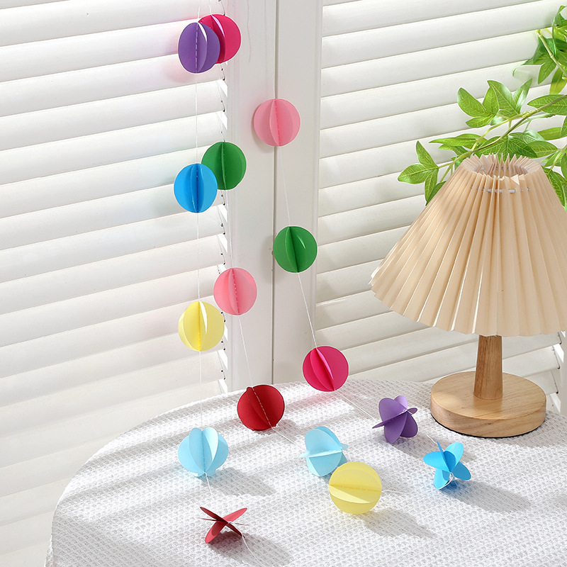 Balon de flori din hârtie cu fluturi 3D — decor pentru ziua de naștere și decor pentru casă