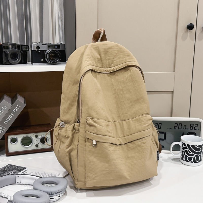 Unisex ruksak za školu velikog kapaciteta 20–35 L, japanski minimalistički stil za putovanja