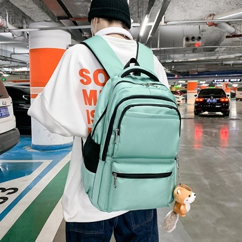 Új stílusú női iskolatáska, Ins-stílusban, koreai Harajuku Ulzzang campus stílusban, nylon, 20–35 L, modell 6368, uniszex