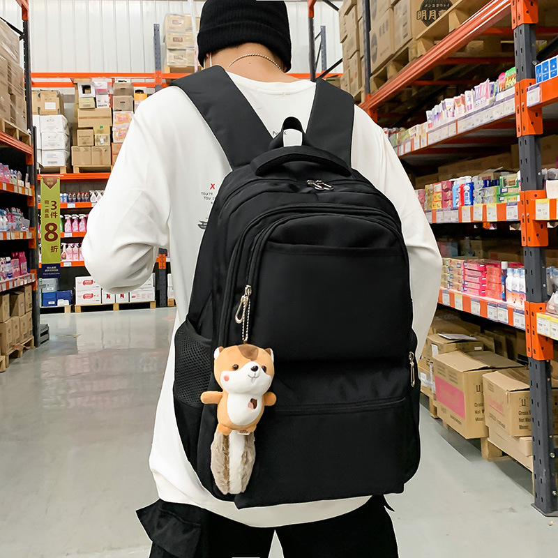 Új stílusú női iskolatáska, Ins-stílusban, koreai Harajuku Ulzzang campus stílusban, nylon, 20–35 L, modell 6368, uniszex