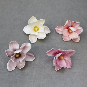 Accesoriu pentru păr cu magnolie și flori de primăvară, pentru nuntă și ședințe foto