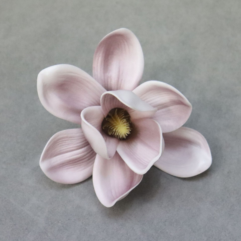 Accesoriu pentru păr cu magnolie și flori de primăvară, pentru nuntă și ședințe foto