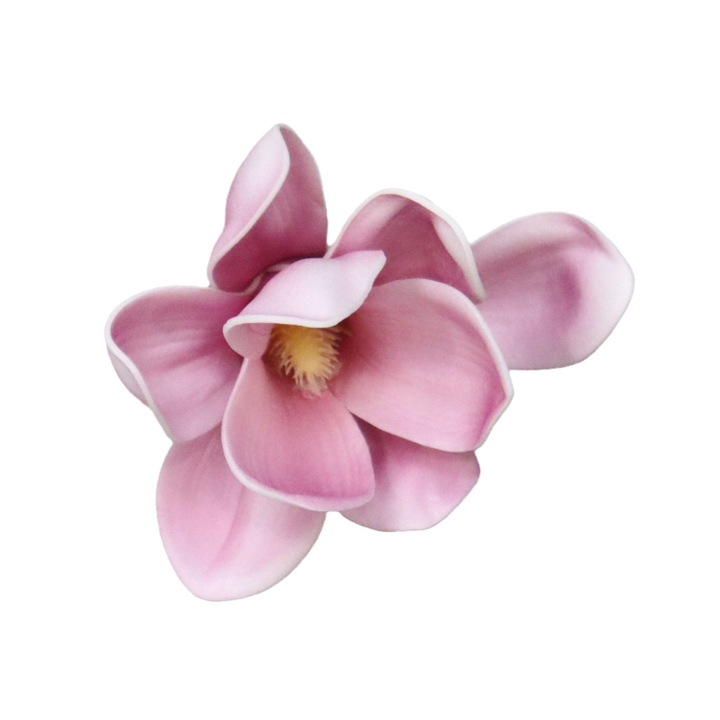 Accesoriu pentru păr cu magnolie și flori de primăvară, pentru nuntă și ședințe foto