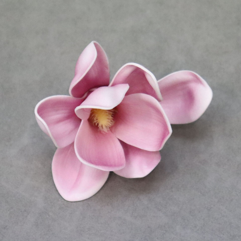 Accesoriu pentru păr cu magnolie și flori de primăvară, pentru nuntă și ședințe foto