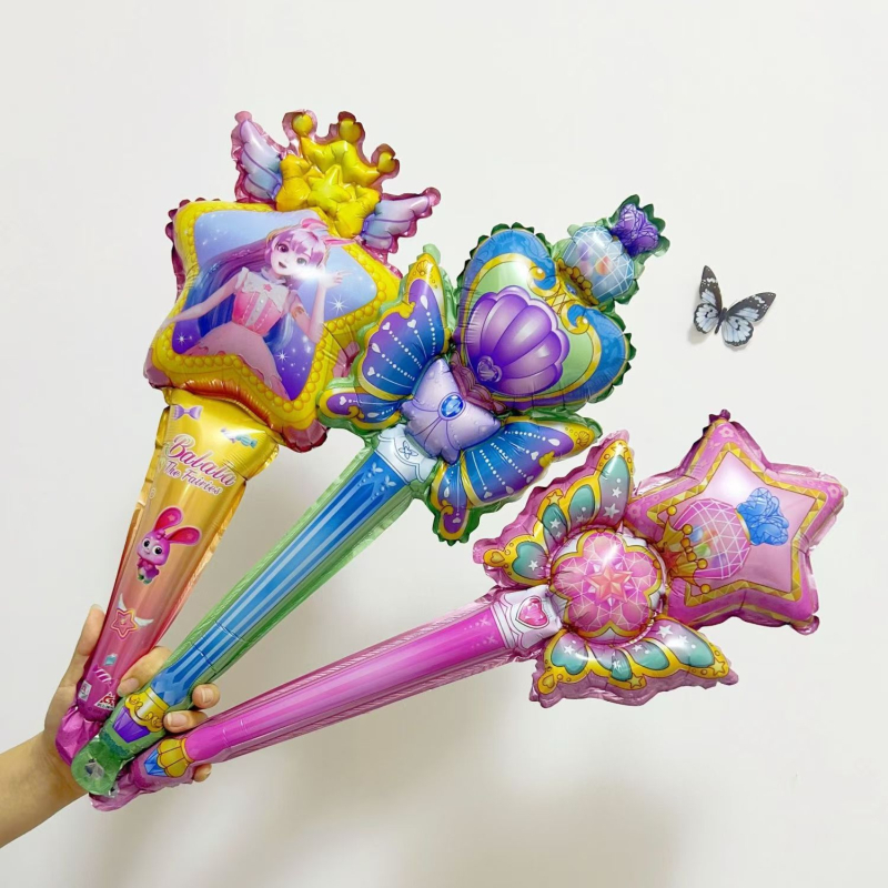 Balala Μικρή Μαγική Νεράιδα — Ραβδί με Μπαλόνι, Δώρο Γενεθλίων για Παιδιά, Πριγκίπισσα