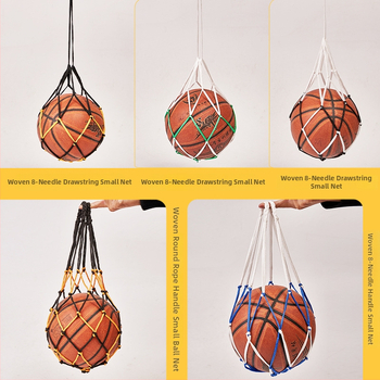 Prenosná veľkokapacitná sieťová taška na basketbalové, futbalové a volejbalové lopty