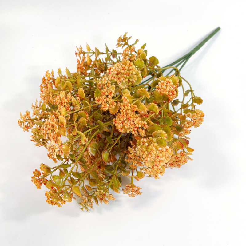 Изкуствени цветя Gypsophila, букет от 5 глави, пластмасови цветя за домашен декор и малък бонсай