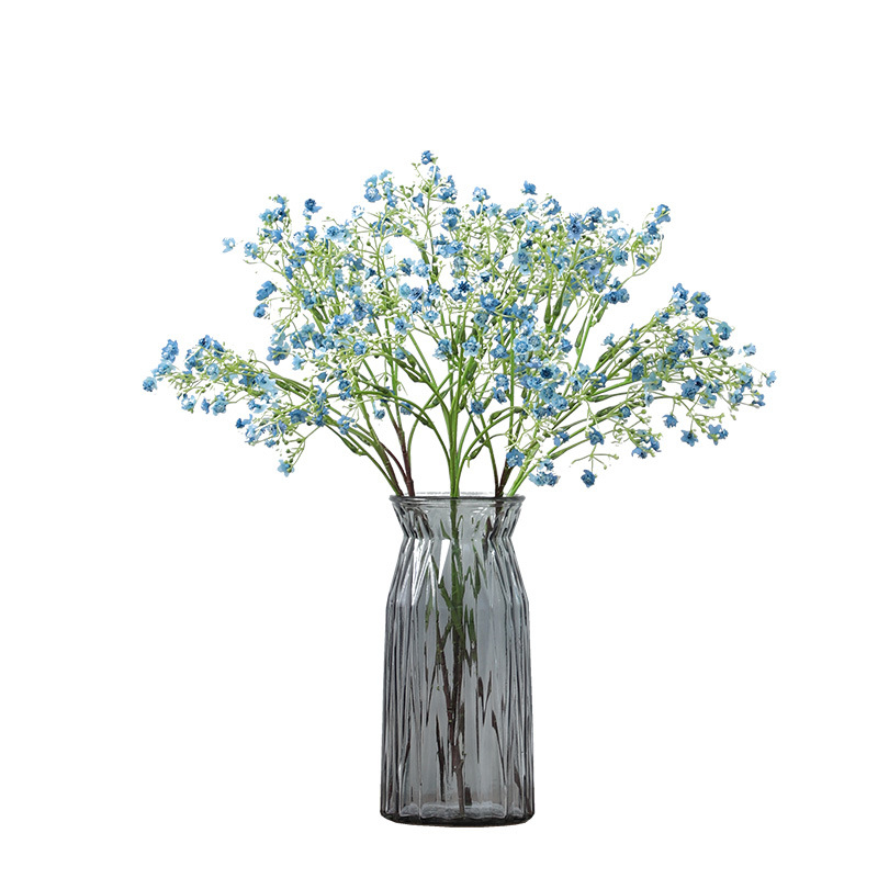 Buchet din flori de mătase cu gypsophila, pentru nunți, hoteluri și decor interior, flori artificiale, varietatea Starry Sky, înălțime 30–100 cm