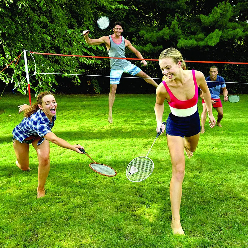 REGAIL Prijenosni okvir mreže za plažni odbojkaški teren – za odbojku na plaži, badminton i nogomet (600×50 cm)