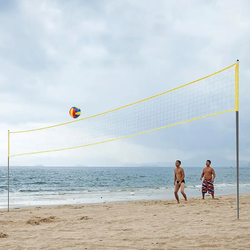 REGAIL Prijenosni okvir mreže za plažni odbojkaški teren – za odbojku na plaži, badminton i nogomet (600×50 cm)