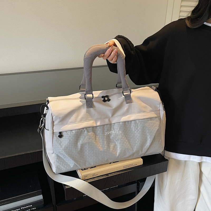 Nagy kapacitású nylon utazótáska, könnyű, uniszex, 36–55 L