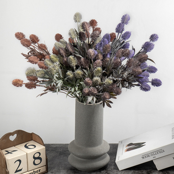 Buchet artificial de conuri de pin pentru decor în casă, recuzită pentru fotografii și decor de nuntă