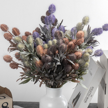 Buchet artificial de conuri de pin pentru decor în casă, recuzită pentru fotografii și decor de nuntă