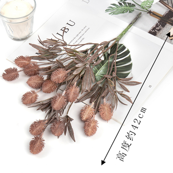 Buchet artificial de conuri de pin pentru decor în casă, recuzită pentru fotografii și decor de nuntă