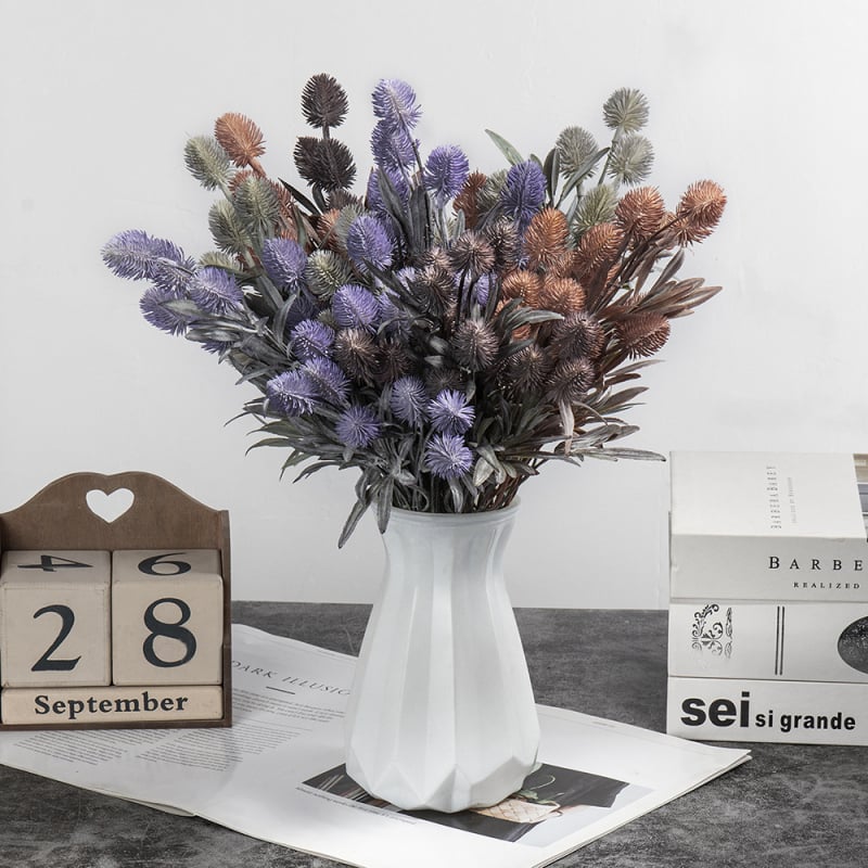 Buchet artificial de conuri de pin pentru decor în casă, recuzită pentru fotografii și decor de nuntă