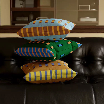 Pernă de uz casnic minimalistă, creativă și de înaltă calitate, cu umplutură din bumbac PP, pentru spătarul canapelei din living și pernă lombară auto – decor modern